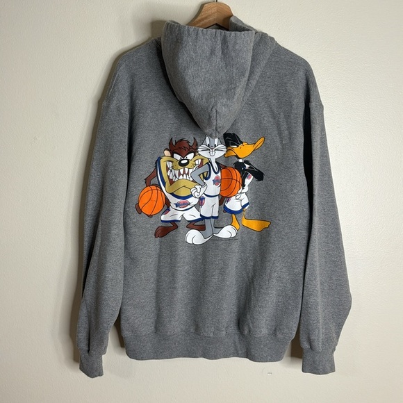 Jerzees Jackets & Blazers - Jerzees tune squad looney tunes taz bugs bunny Daffy Duck jacket unisex